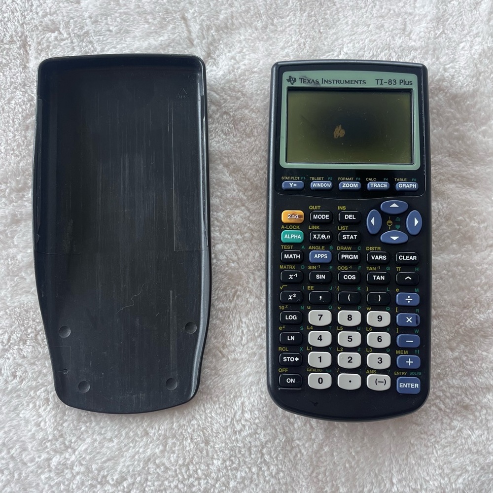 Texas Instruments TI-83 Plus Graphing Calculator -‎ Black (83PL/TBL/1L1/A)